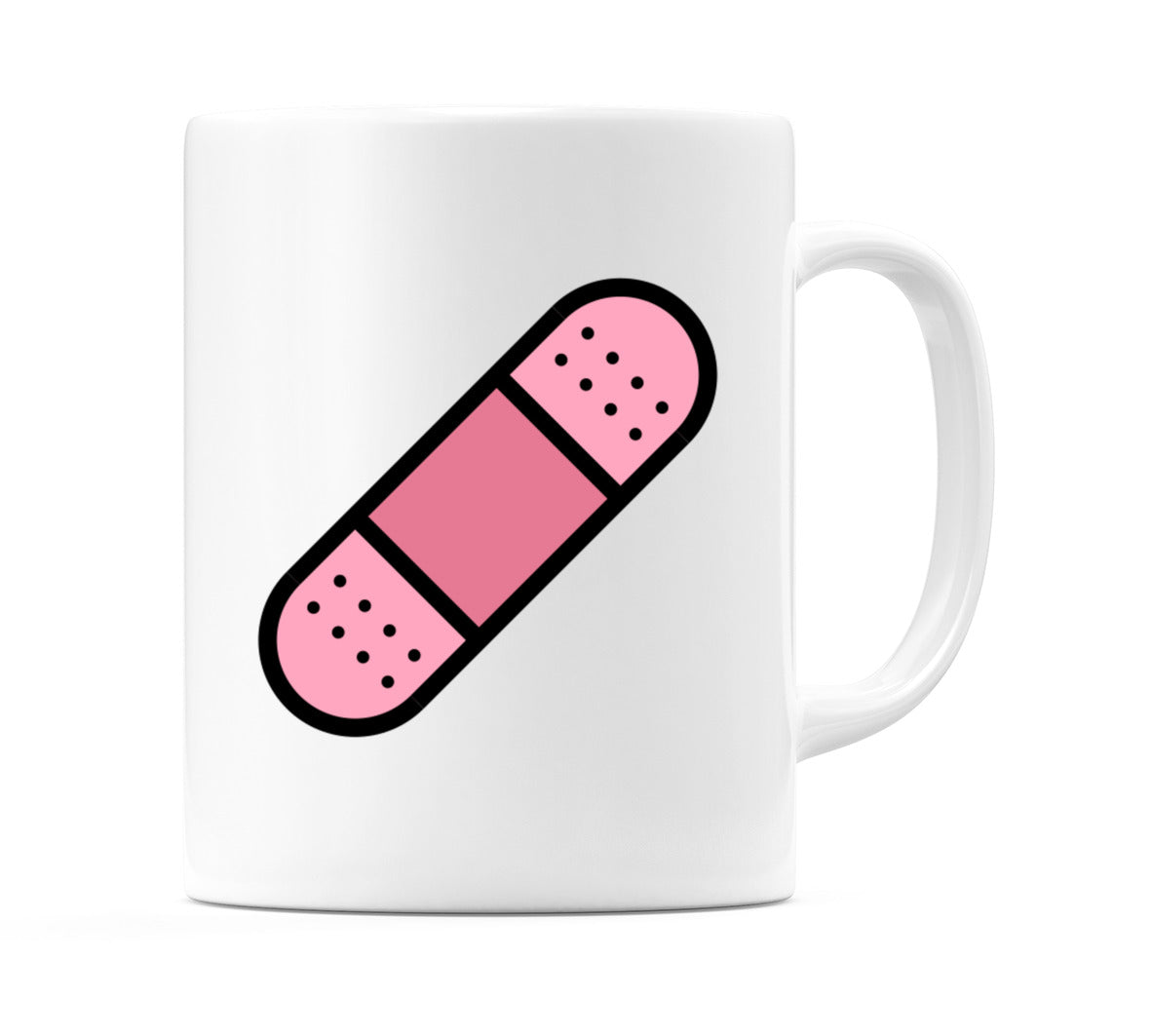 Adhesive Bandage Emoji Mug