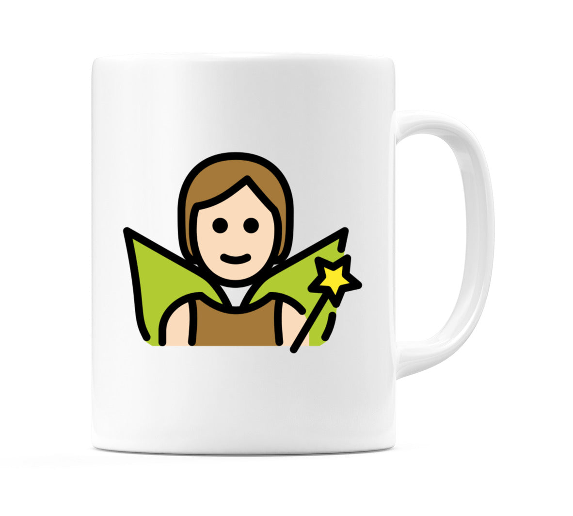 Fairy: Light Skin Tone Emoji Mug