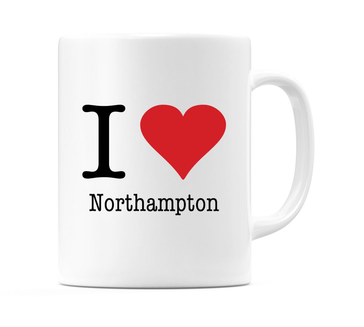 I Love Northampton Mug