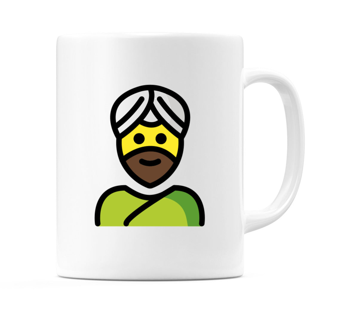 Male Wearing Turban Emoji Mug