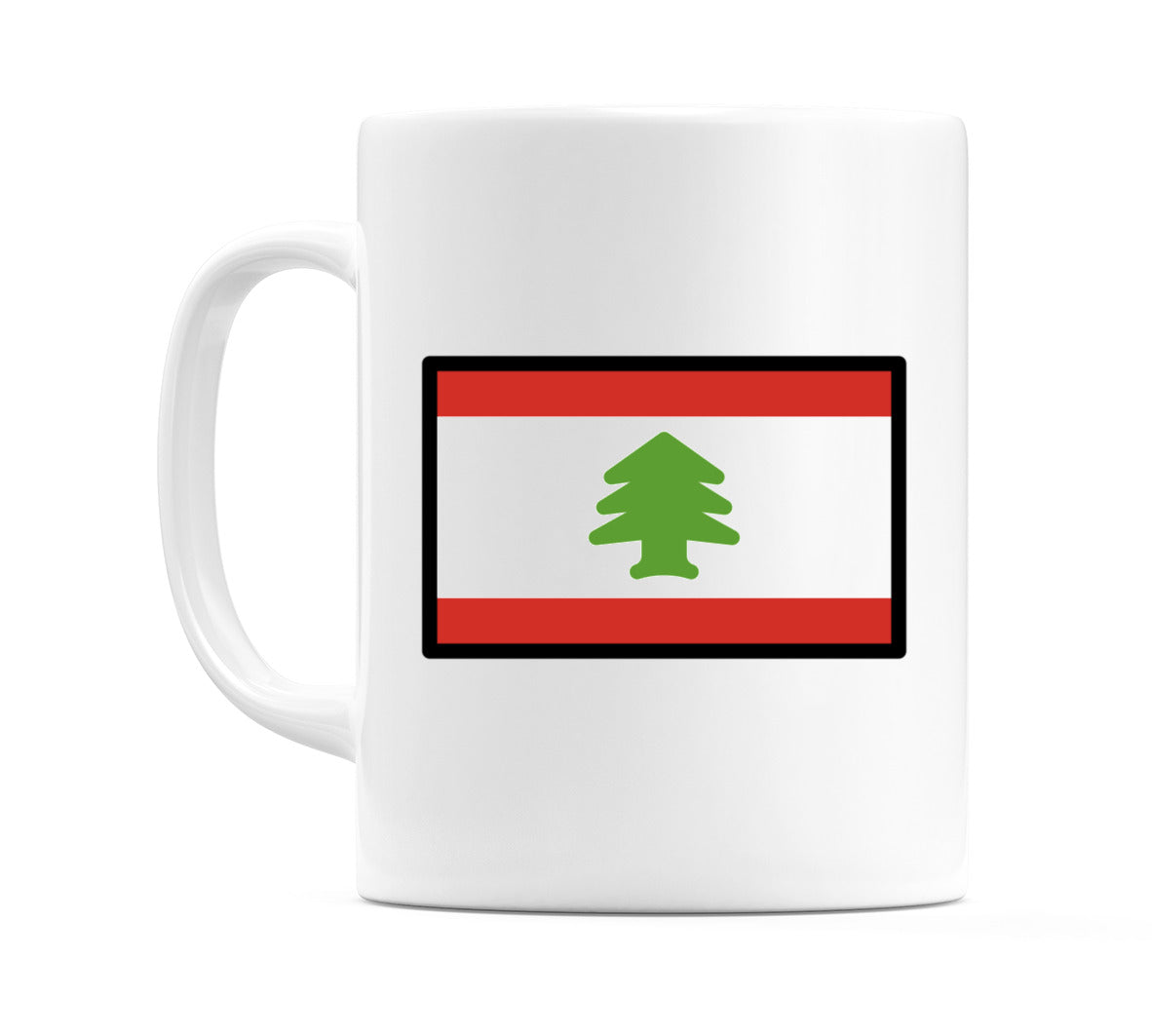 Lebanon Flag Emoji Mug