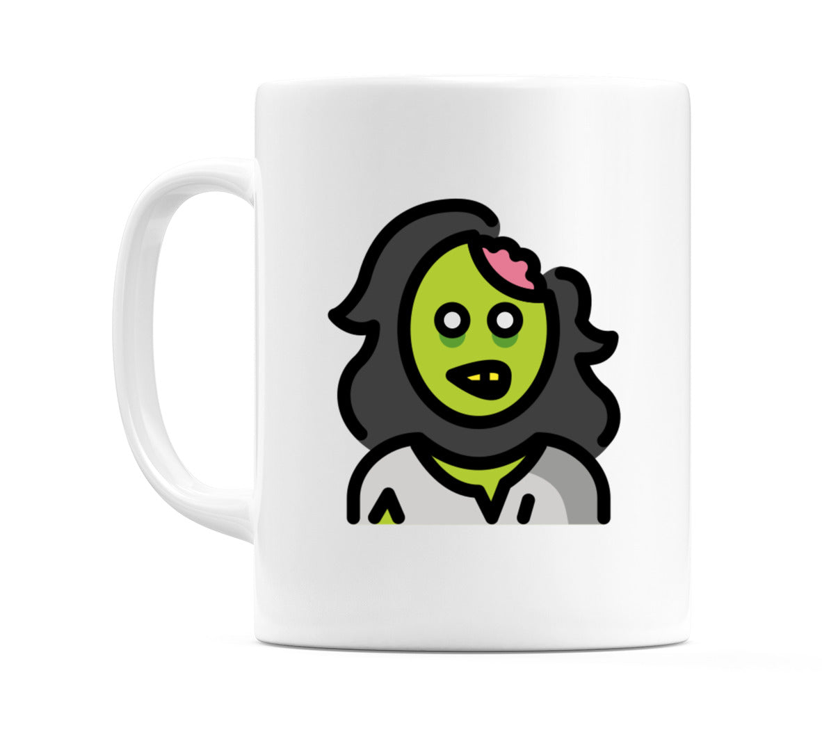 Female Zombie Emoji Mug