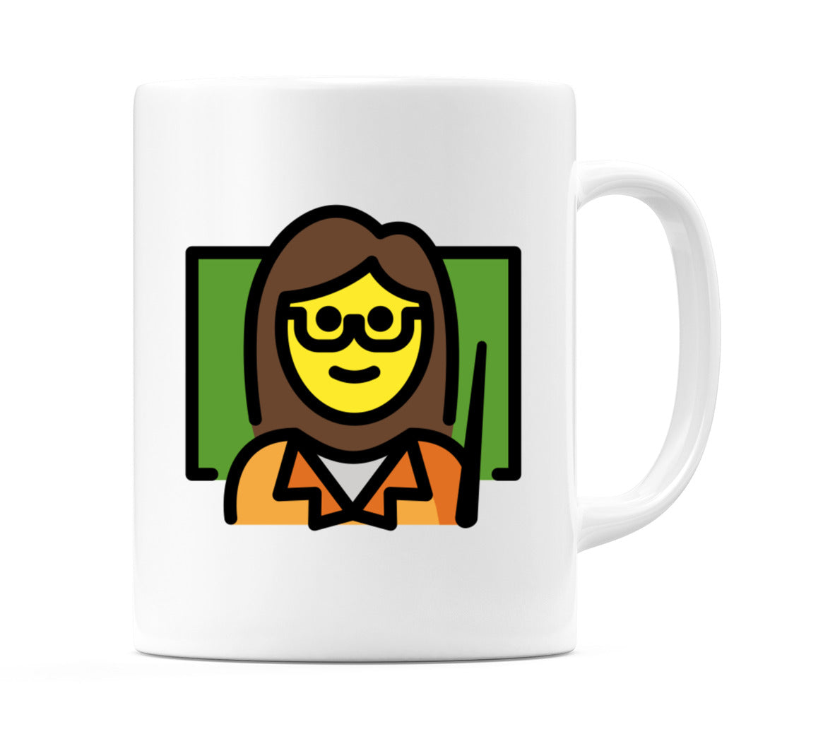 Female Teacher Emoji Mug