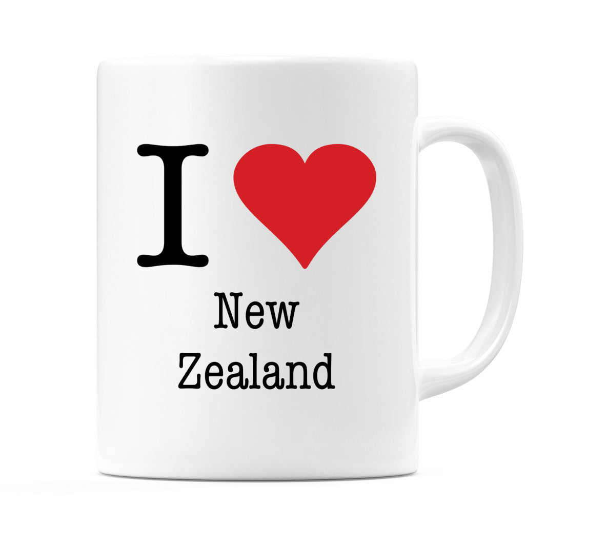 I Love New Zealand Mug