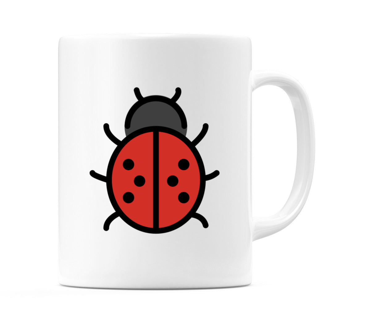 Lady Beetle Emoji Mug