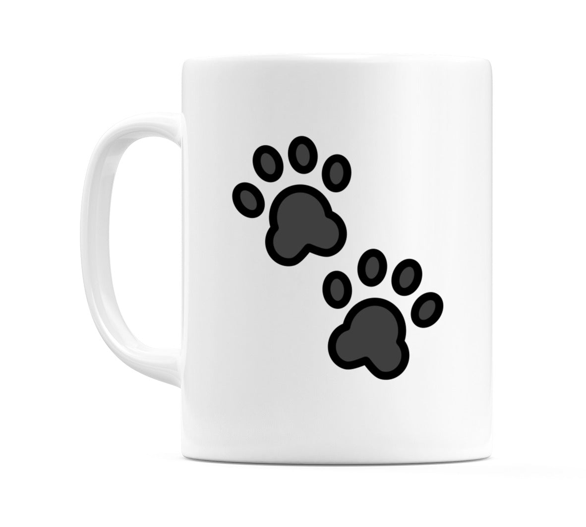 Paw Prints Emoji Mug