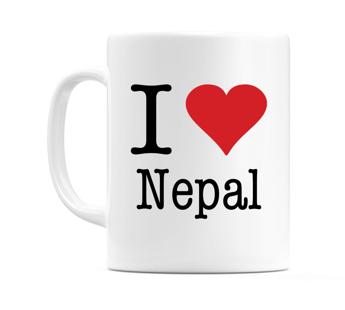I Love Nepal Mug