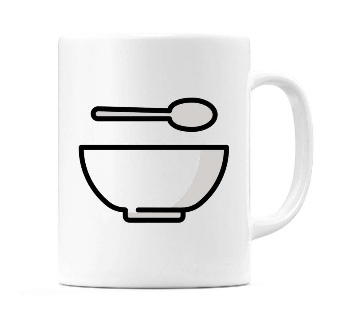 Bowl With Spoon Emoji Mug