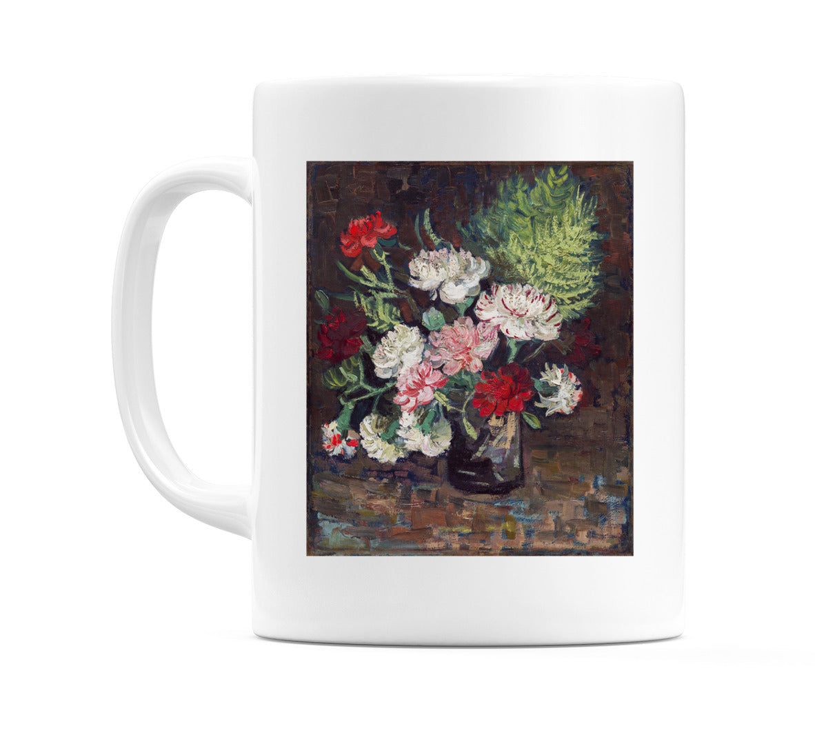 Vase with Carnations (1886) Mug