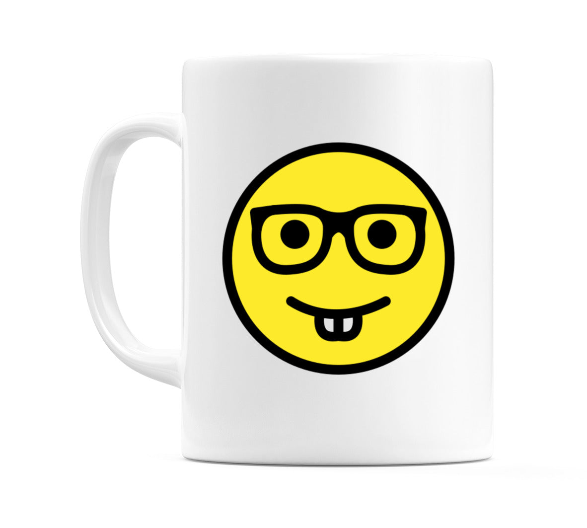 Nerd Face Emoji Mug
