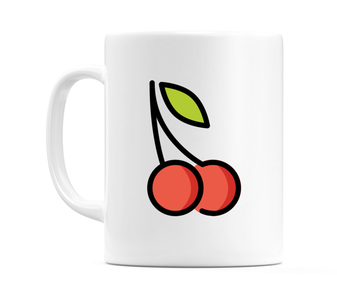 Cherries Emoji Mug