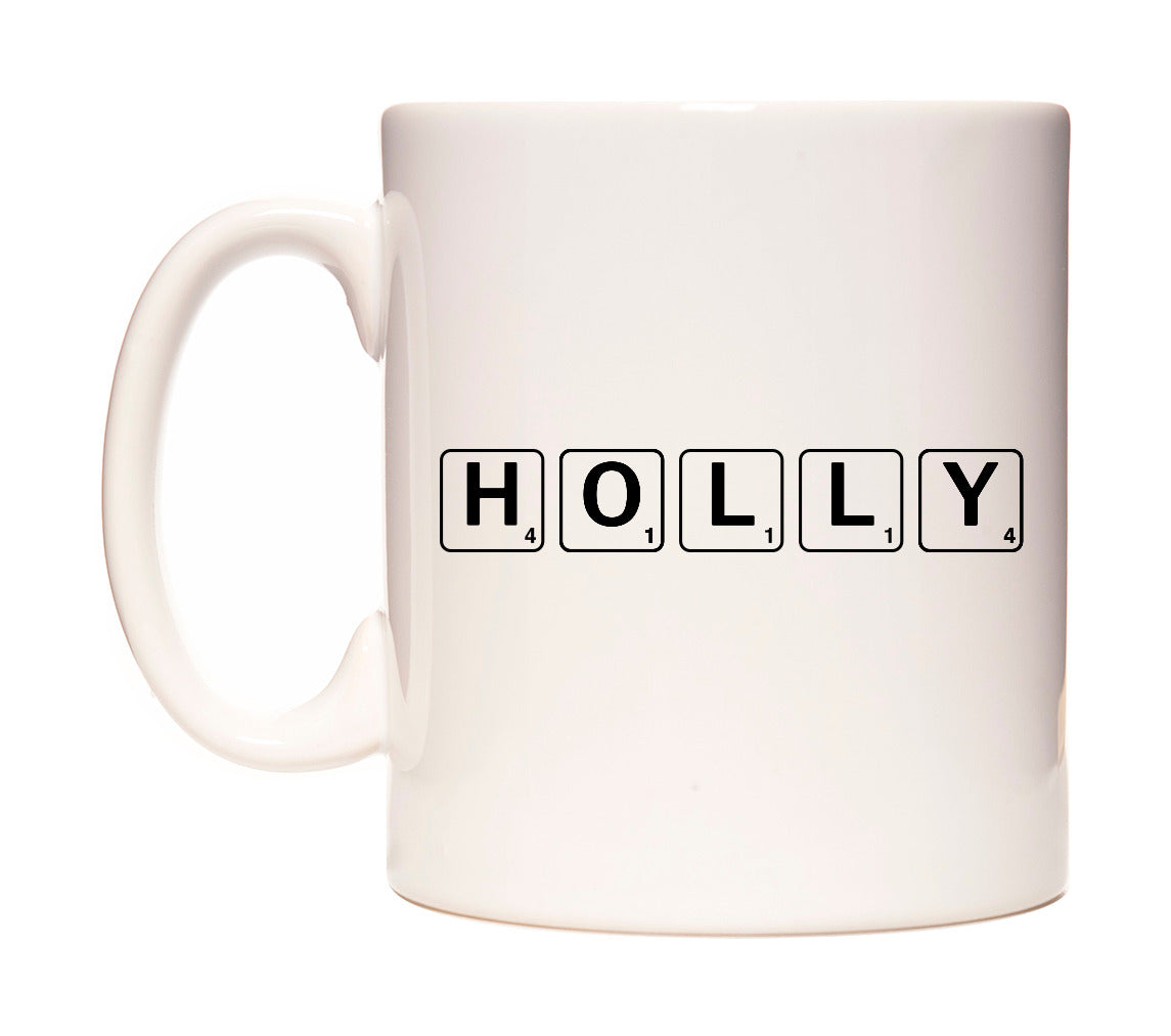 Holly - Scrabble Themed Mug