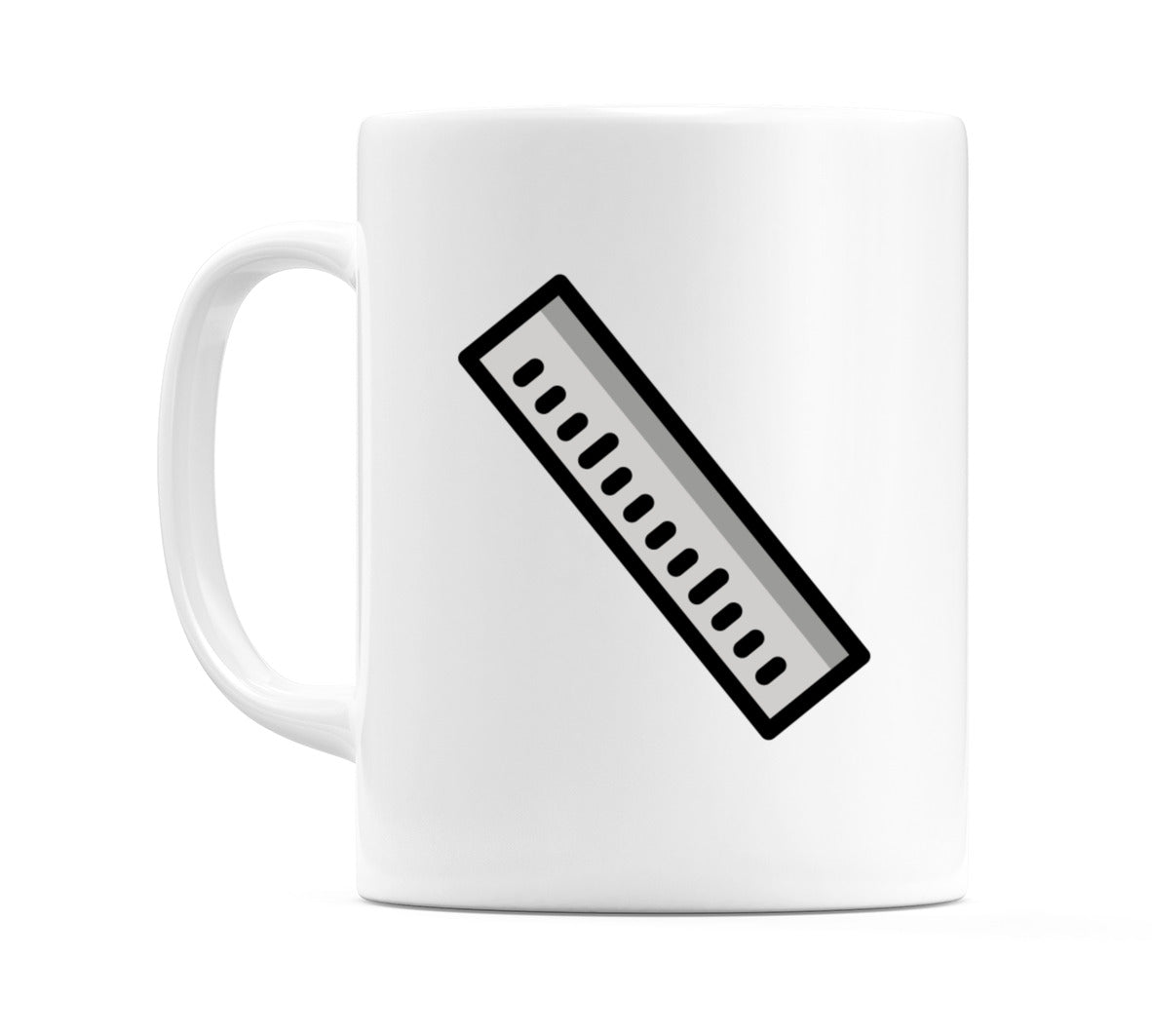 Straight Ruler Emoji Mug