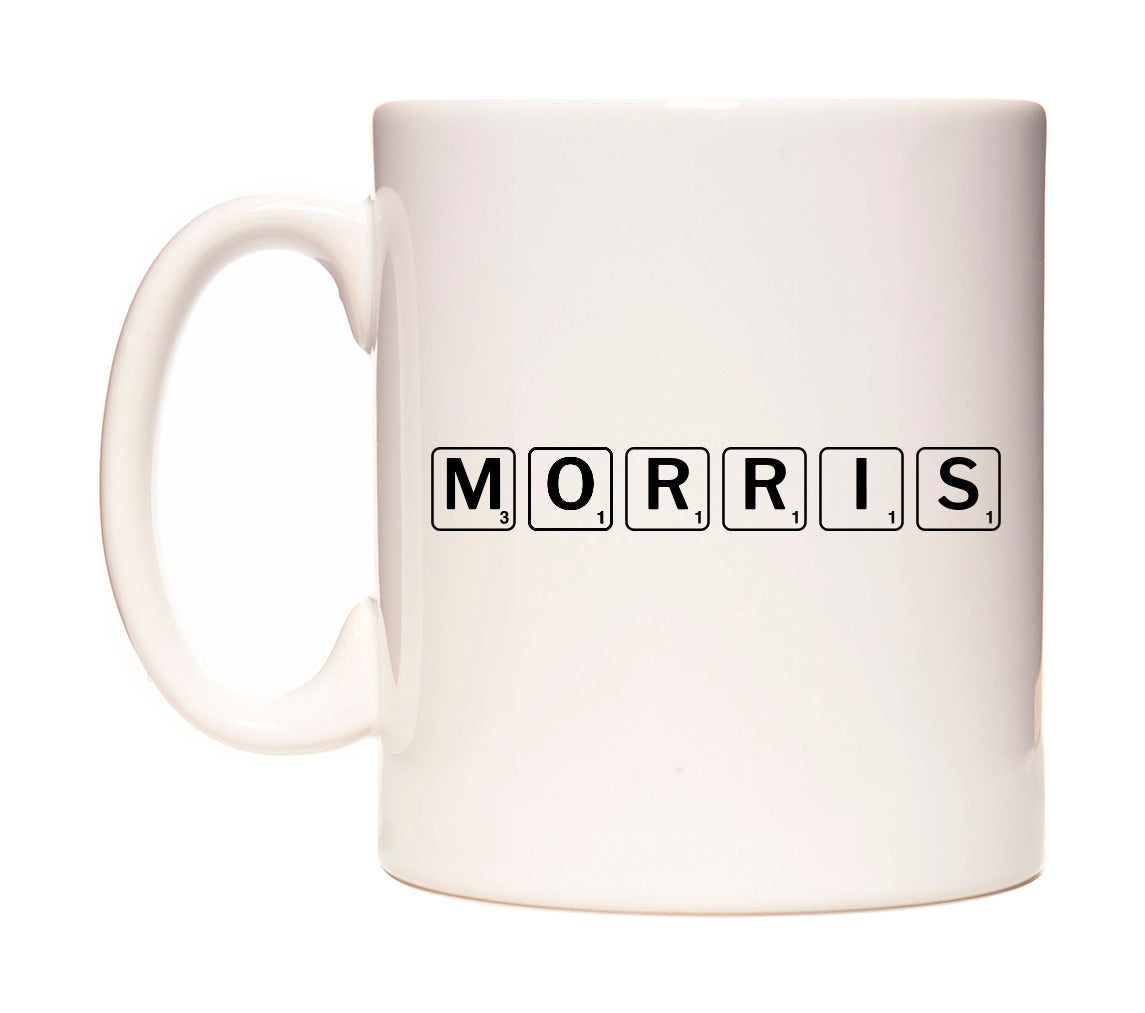 Morris - Scrabble Themed Mug