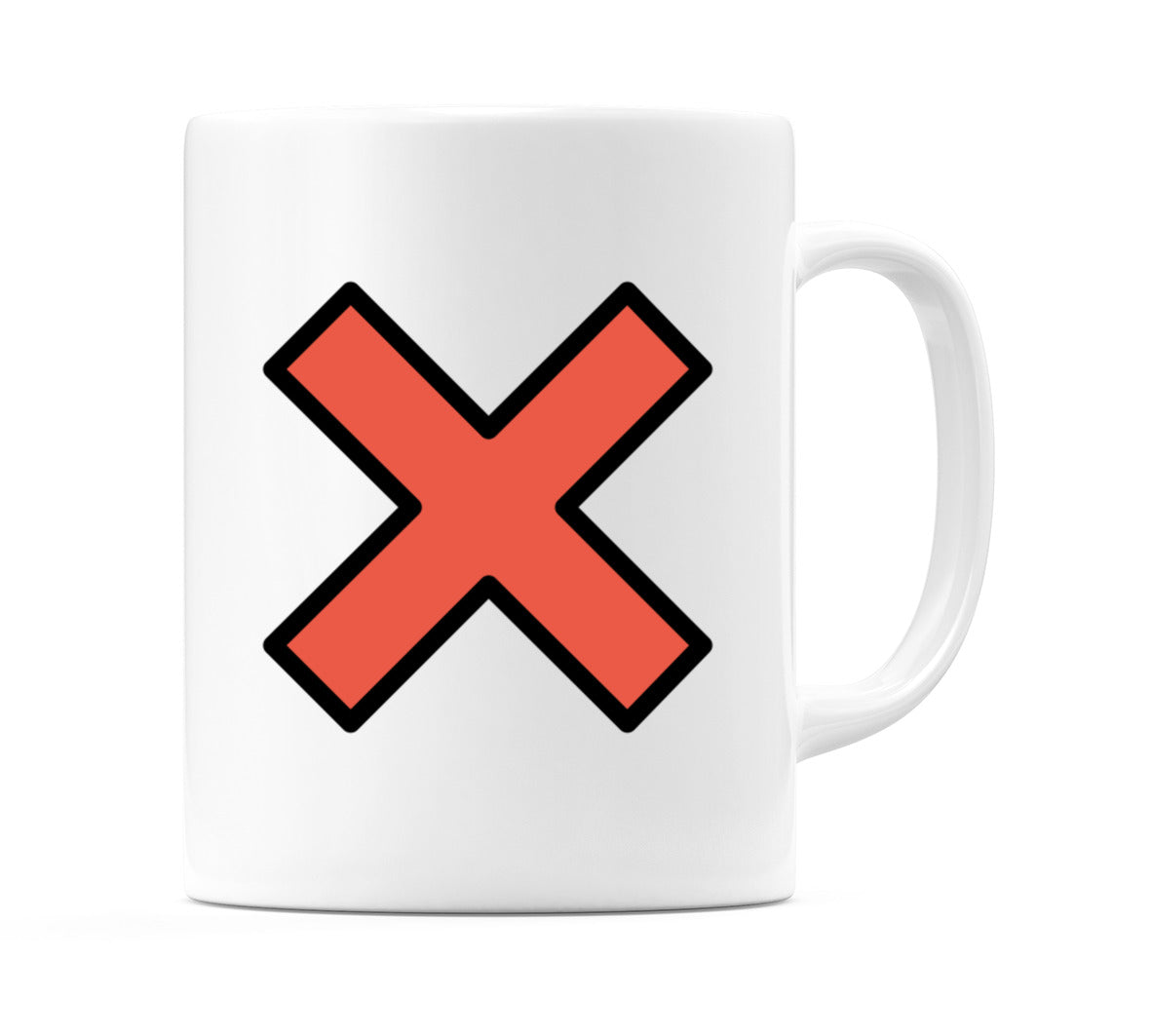 Cross Mark Emoji Mug
