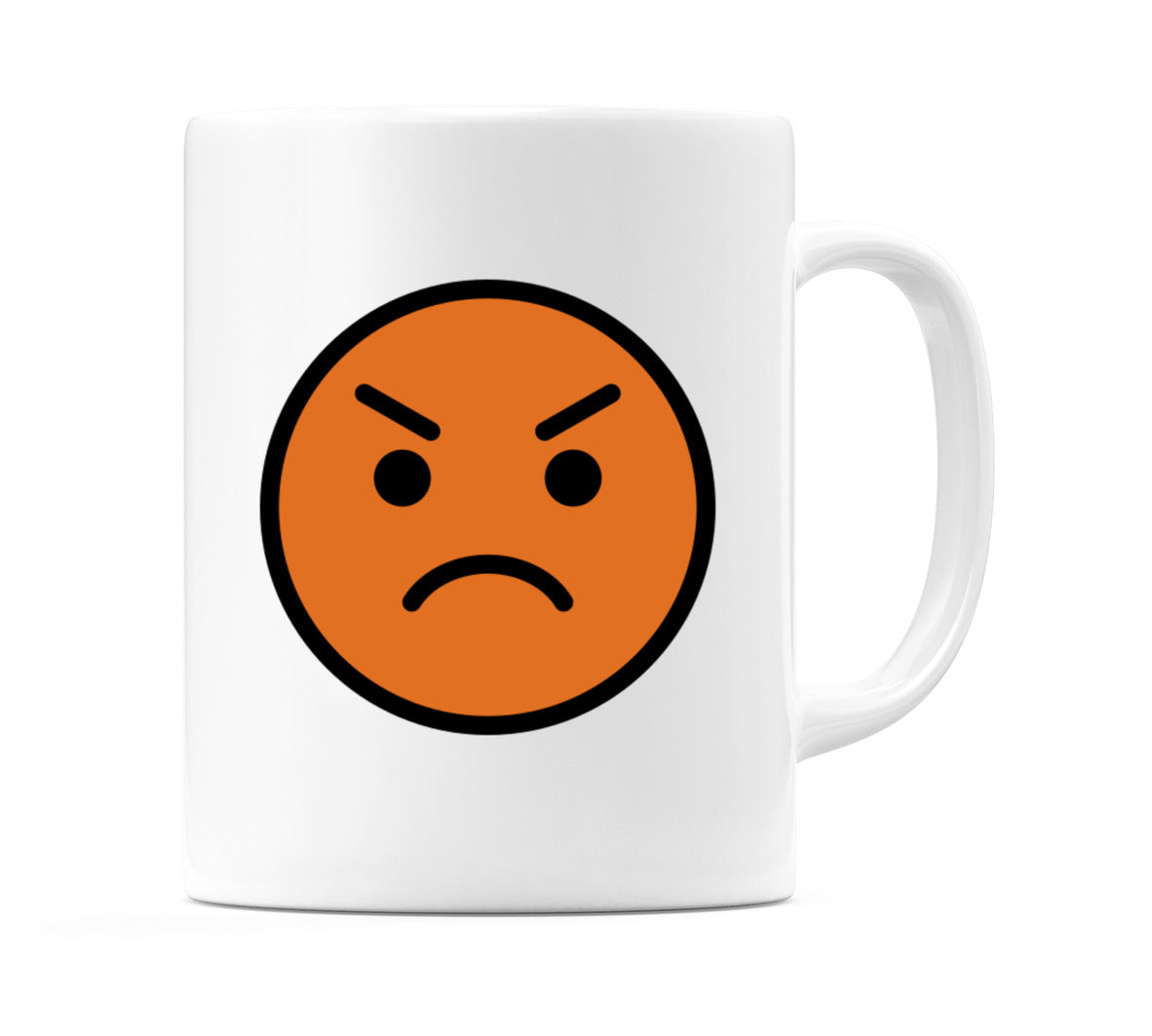 Pouting Face Emoji Mug