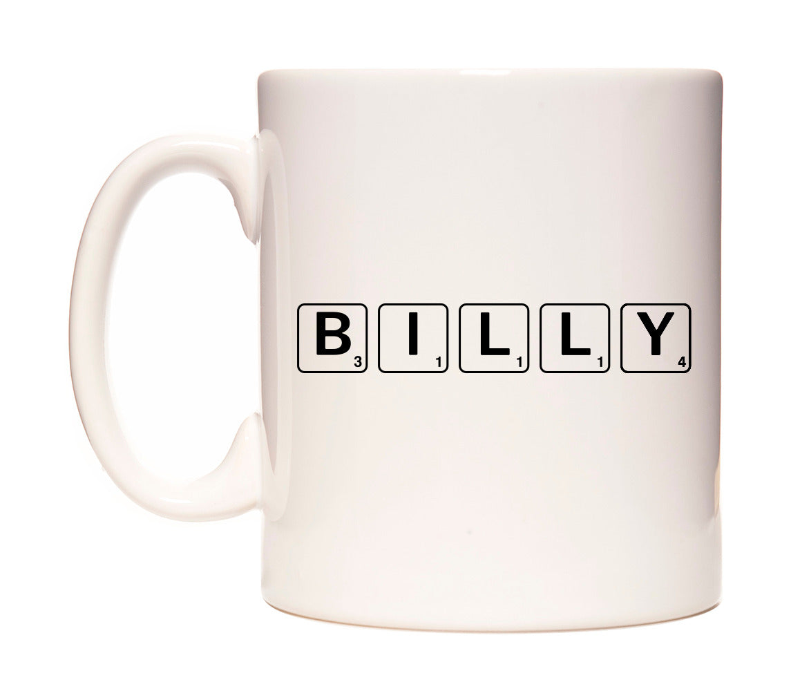 Billy - Scrabble Themed Mug