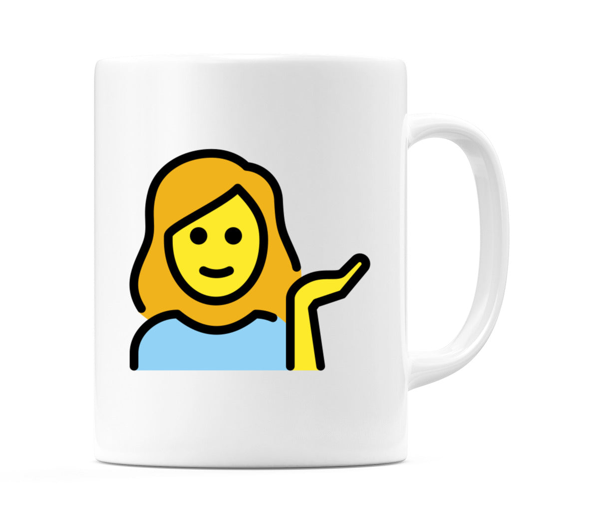 Female Tipping Hand Emoji Mug