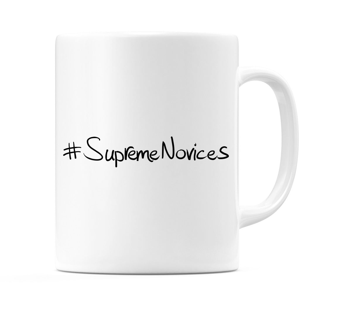 #SupremeNovices Mug
