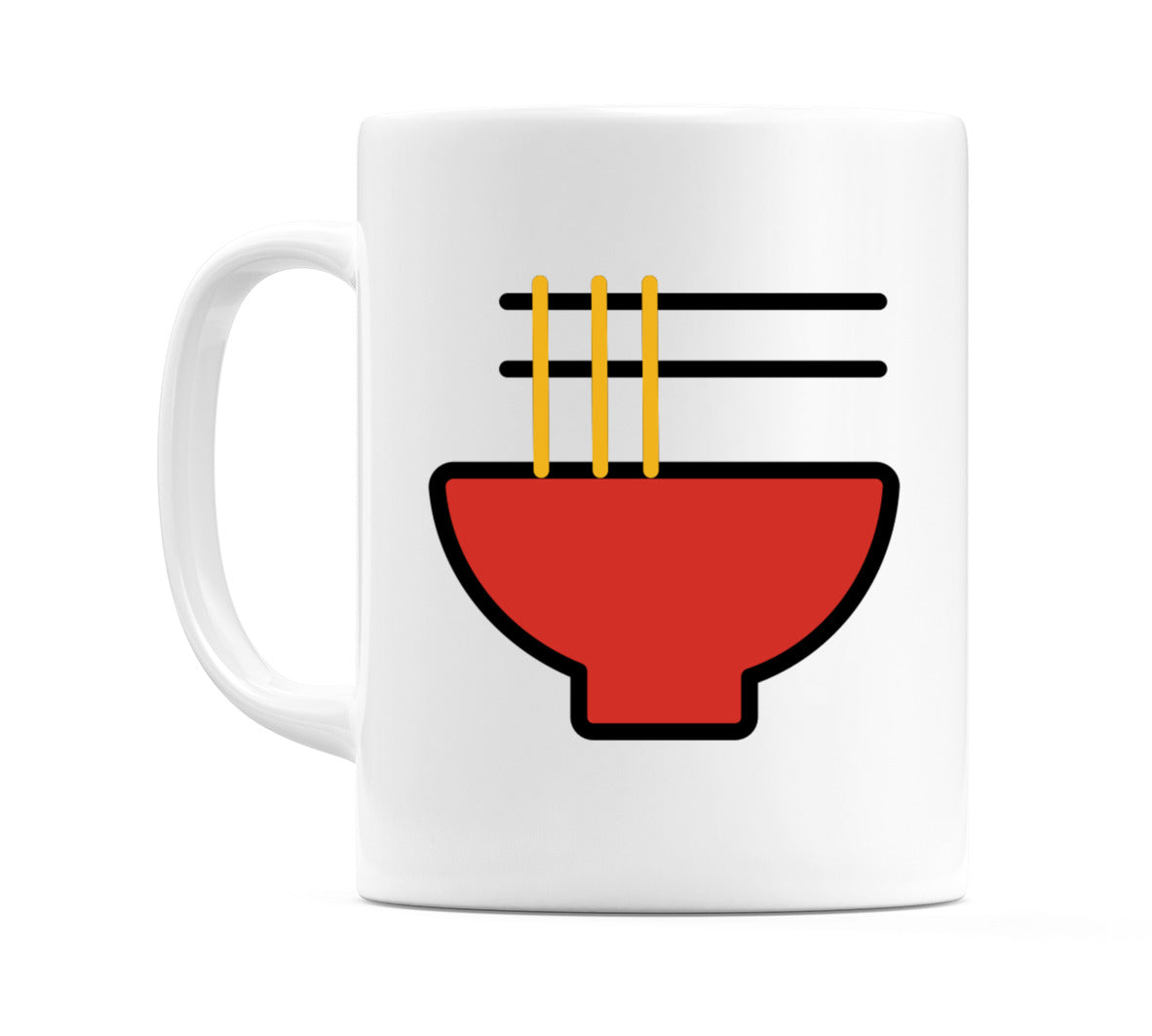 Steaming Bowl Emoji Mug