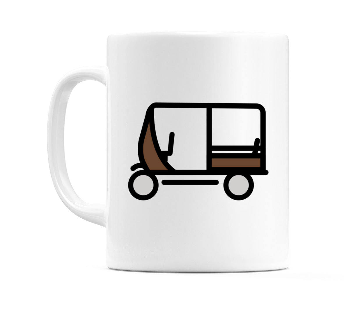 Auto Rickshaw Emoji Mug