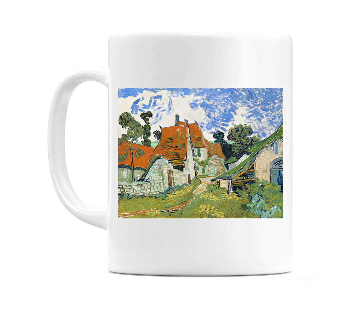 Street in Auvers-sur-Oise (1890) Mug