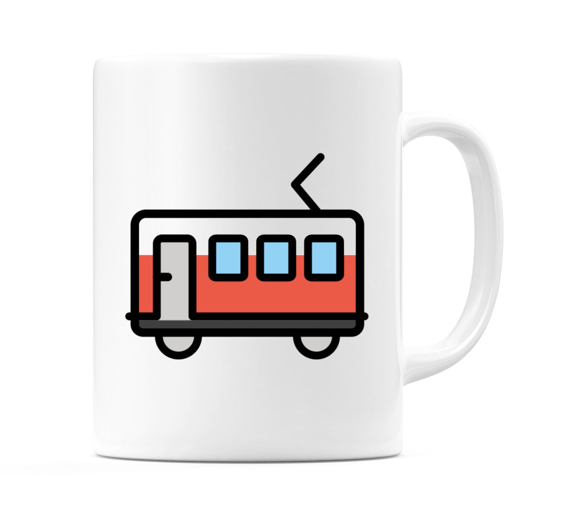 Railway Car Emoji Mug