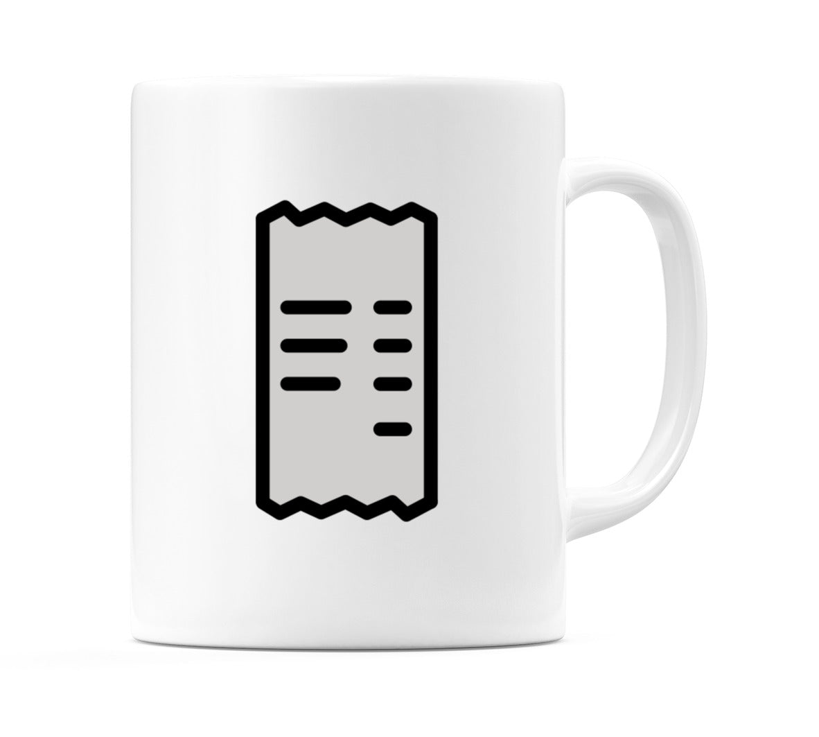 Receipt Emoji Mug