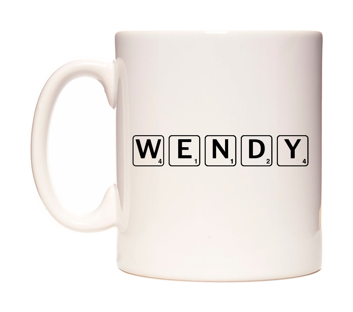 Wendy - Scrabble Themed Mug