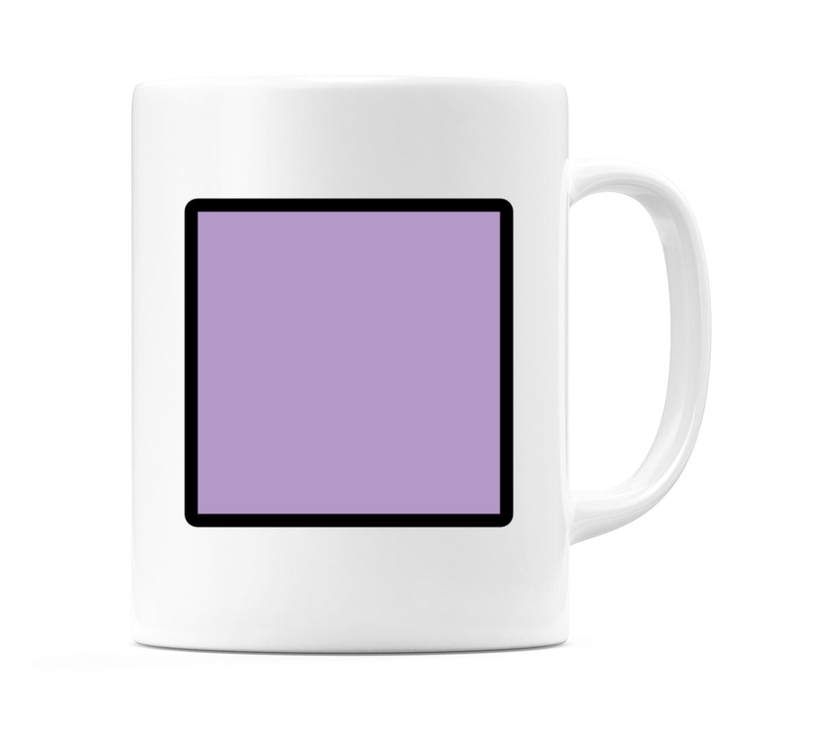 Purple Square Emoji Mug