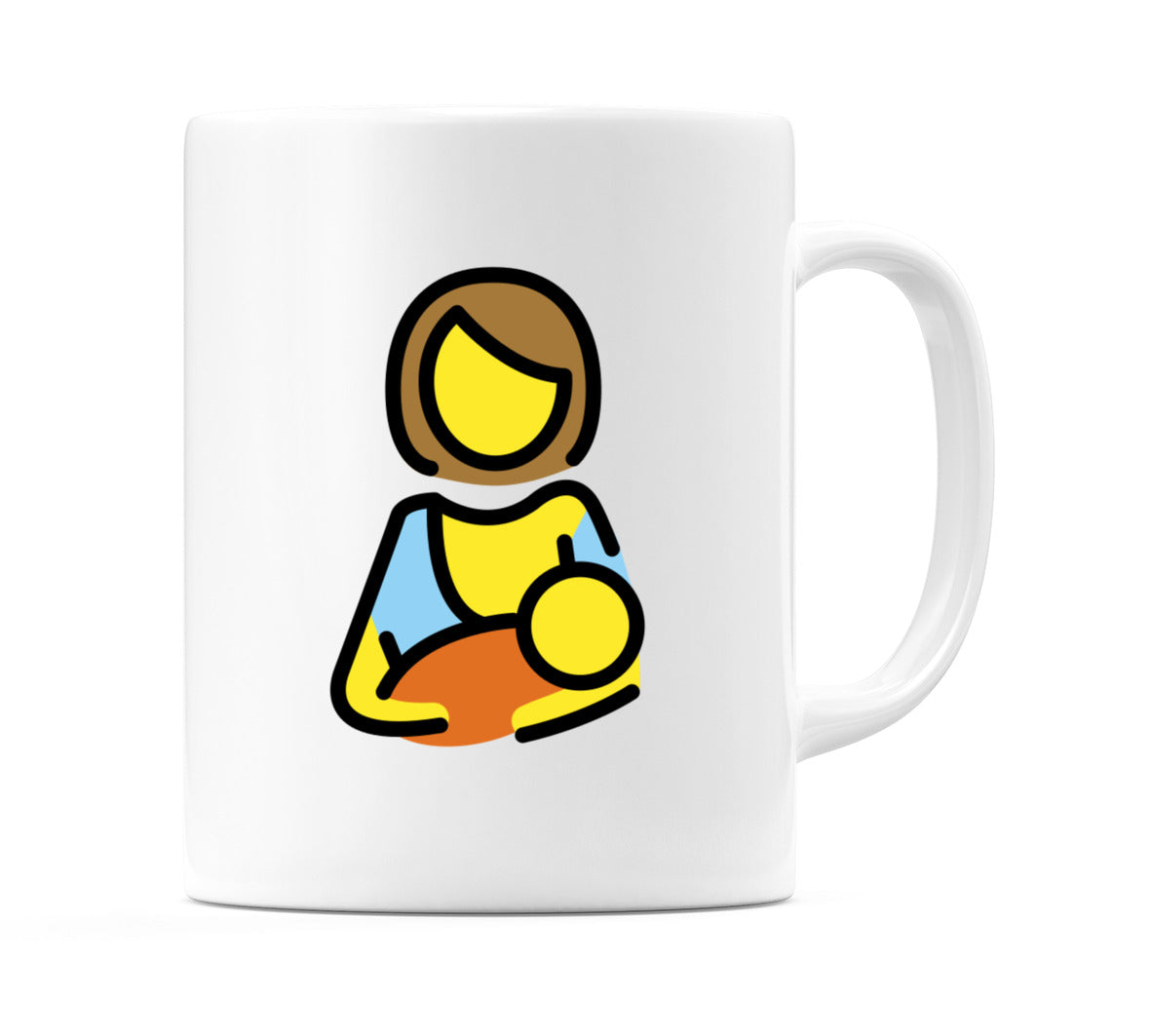 Breast-Feeding Emoji Mug