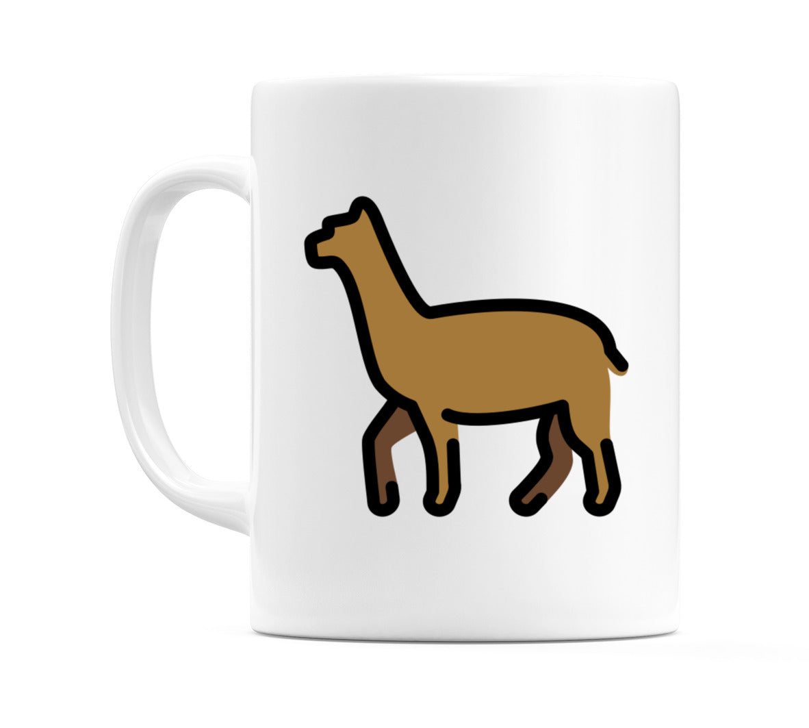Llama Emoji Mug