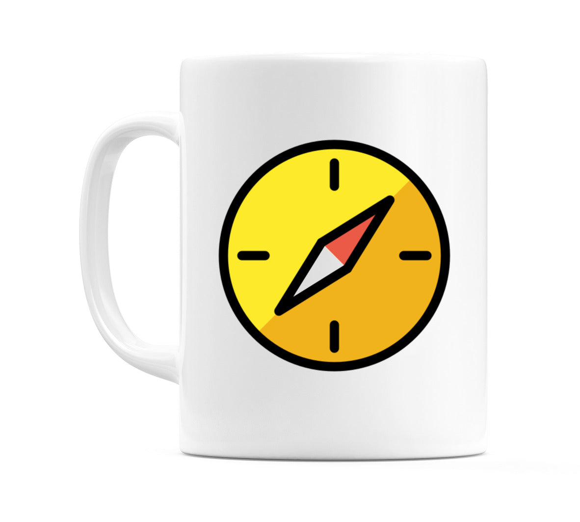 Compass Emoji Mug