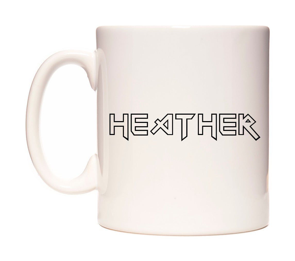 Heather - Iron Maiden Themed Mug
