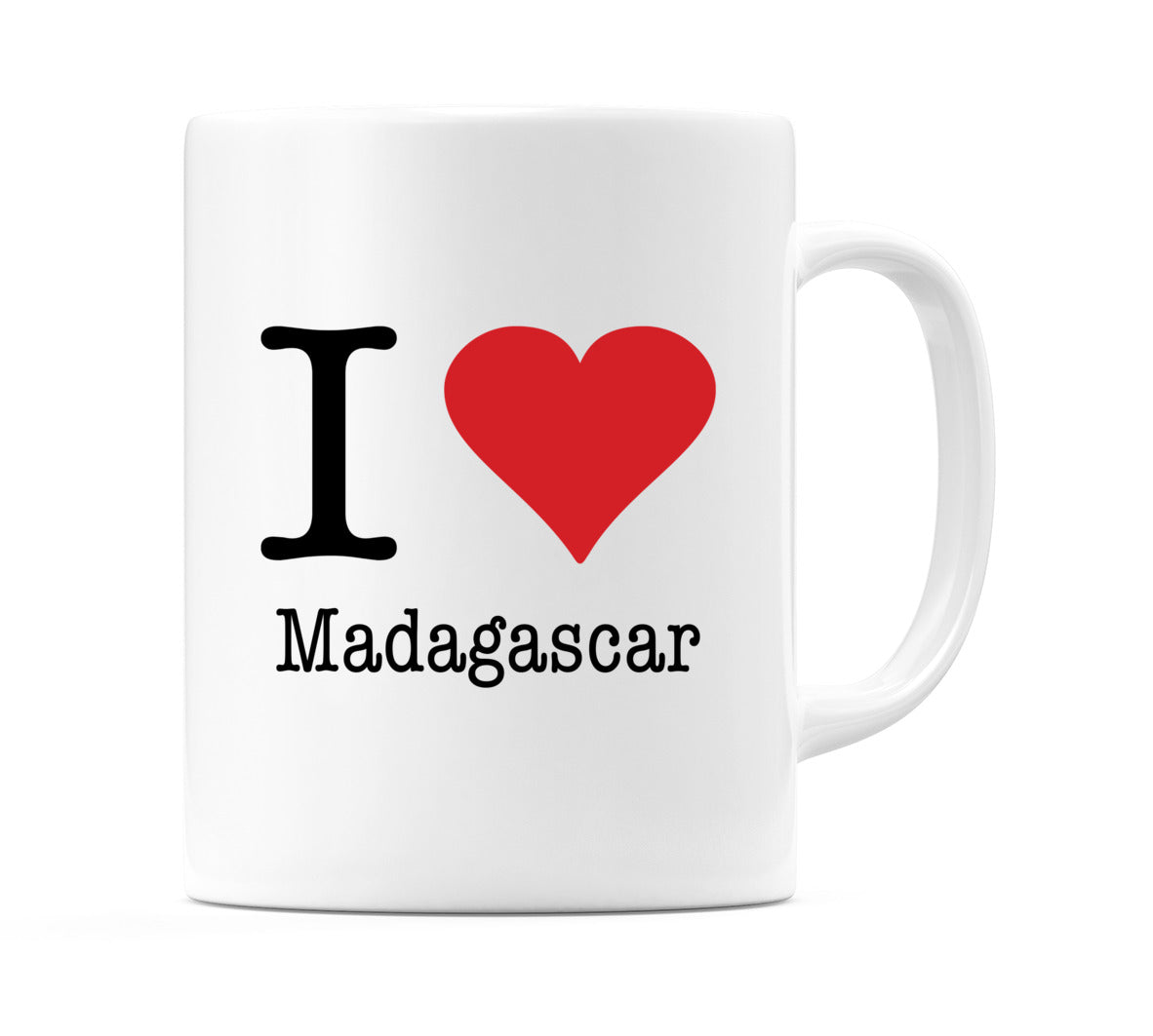 I Love Madagascar Mug