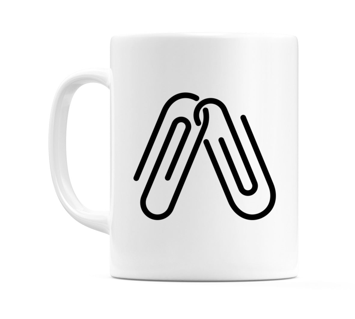 Linked Paperclips Emoji Mug