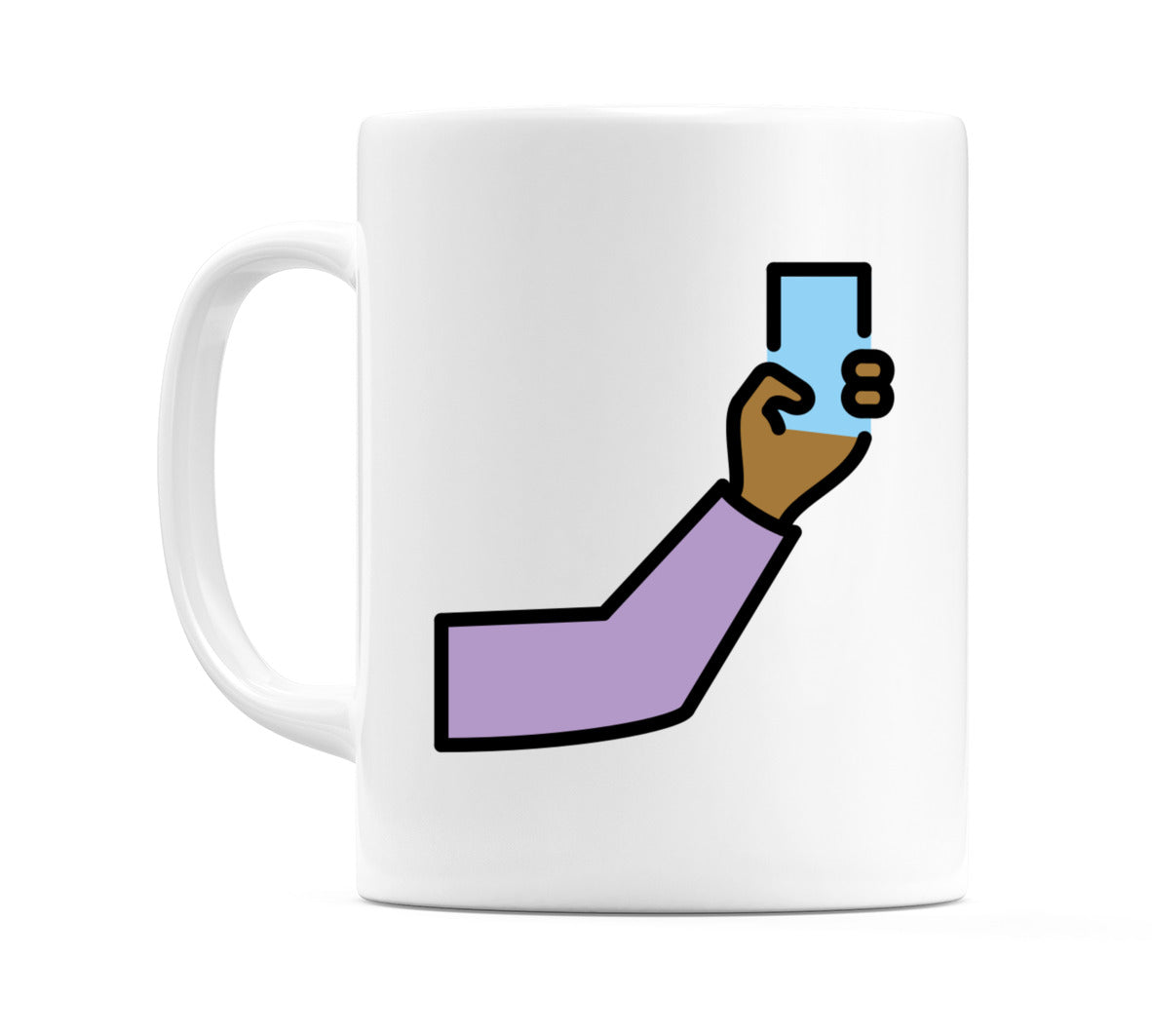 Selfie: Medium-Dark Skin Tone Emoji Mug