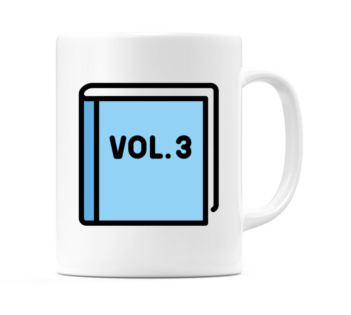 Blue Book Emoji Mug