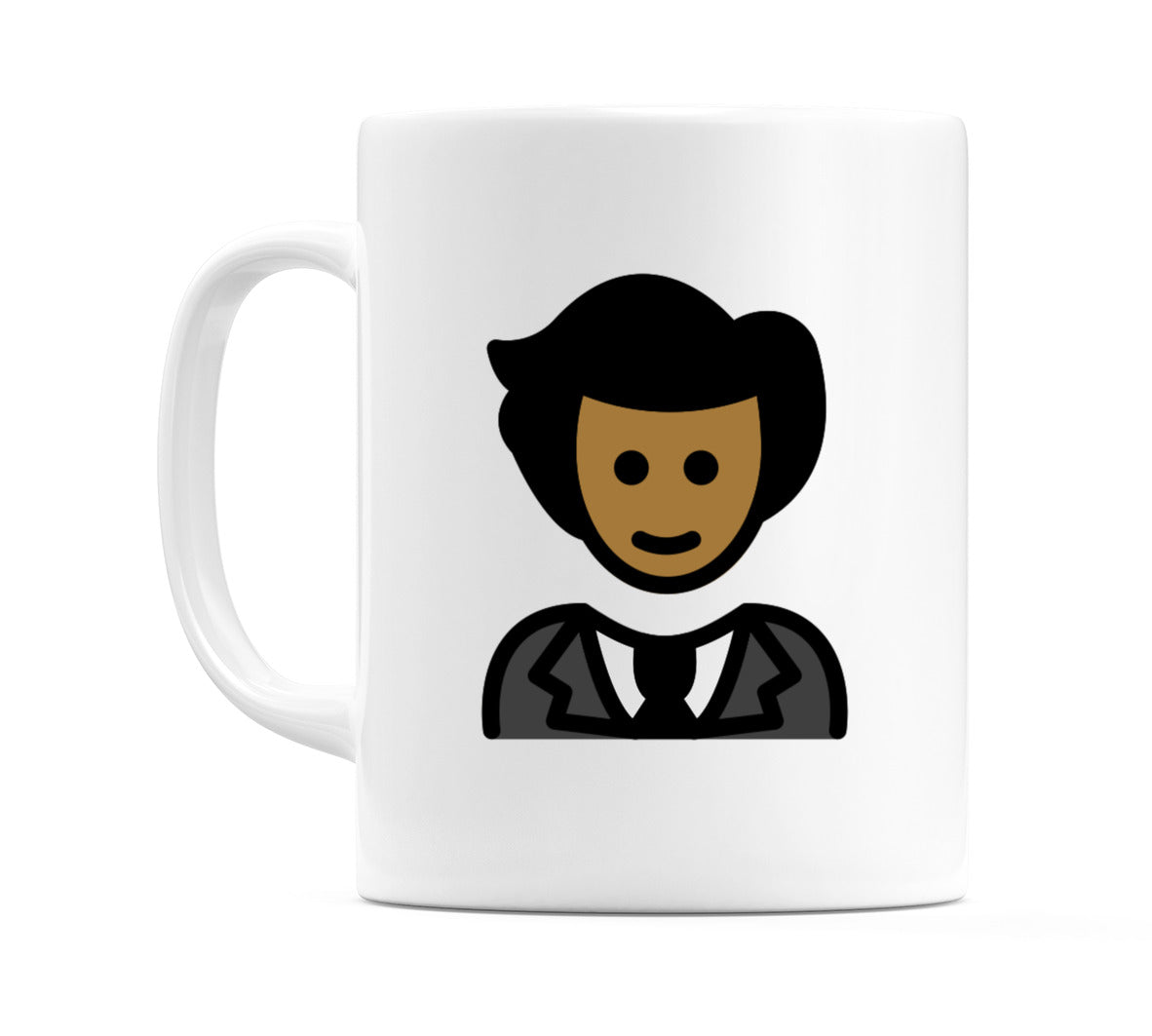 Male In Tuxedo: Medium-Dark Skin Tone Emoji Mug