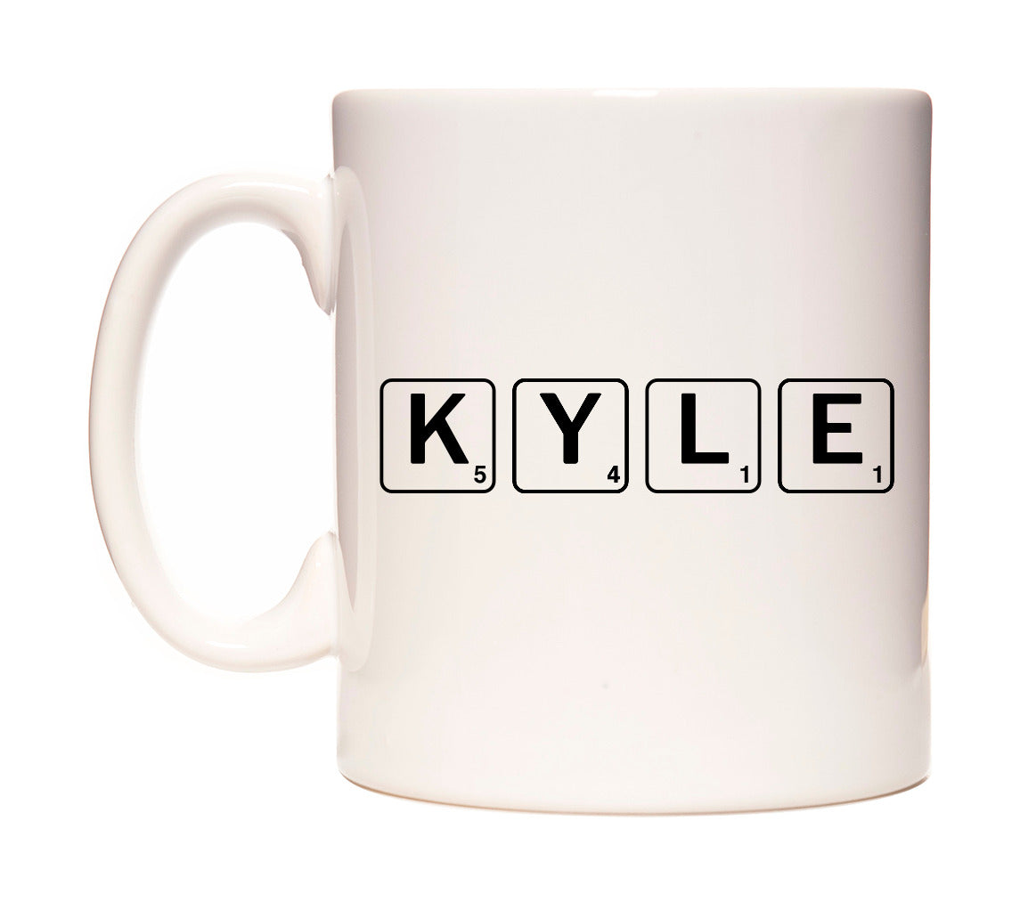 Kyle - Scrabble Themed Mug