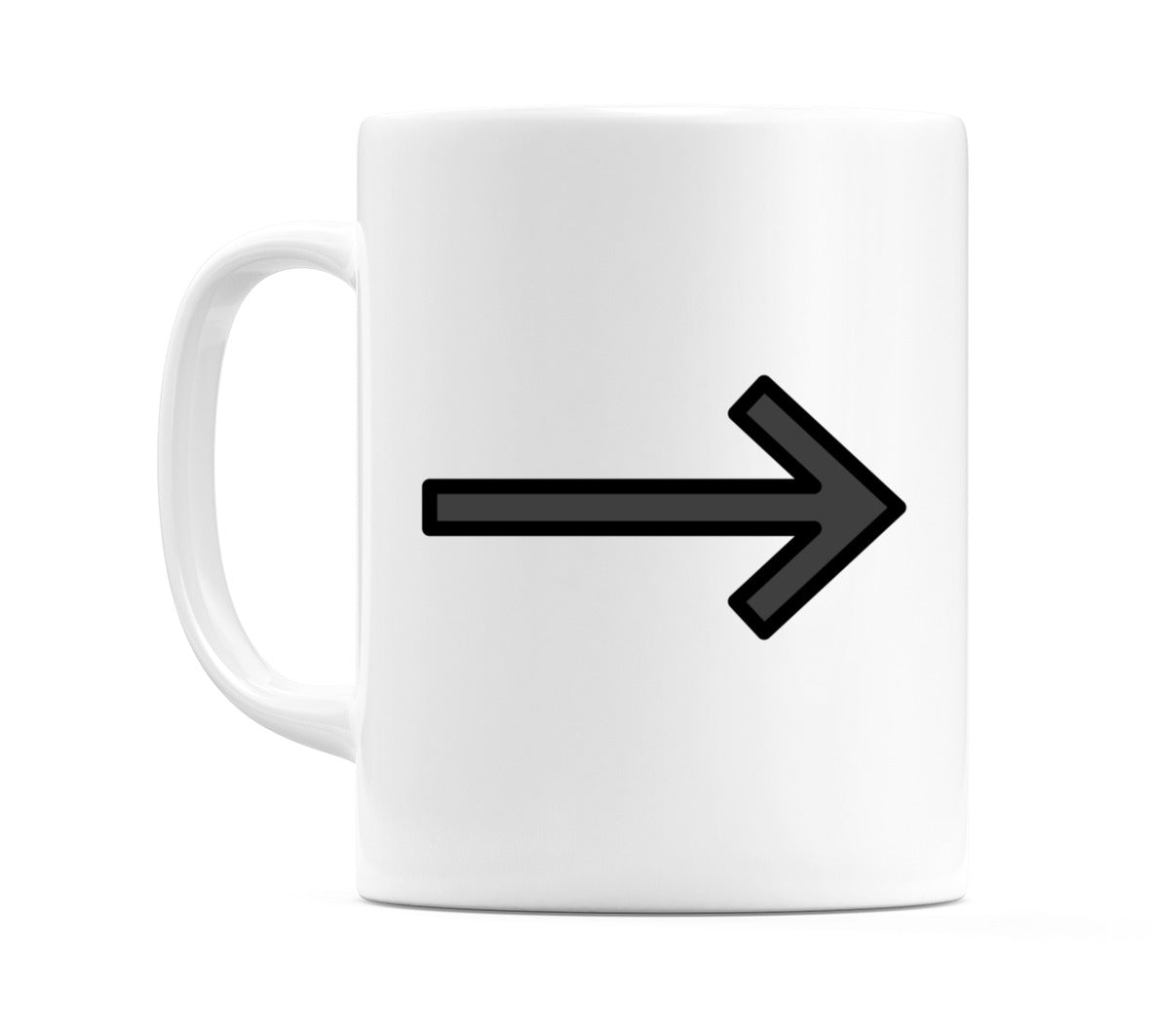 Right Arrow Emoji Mug