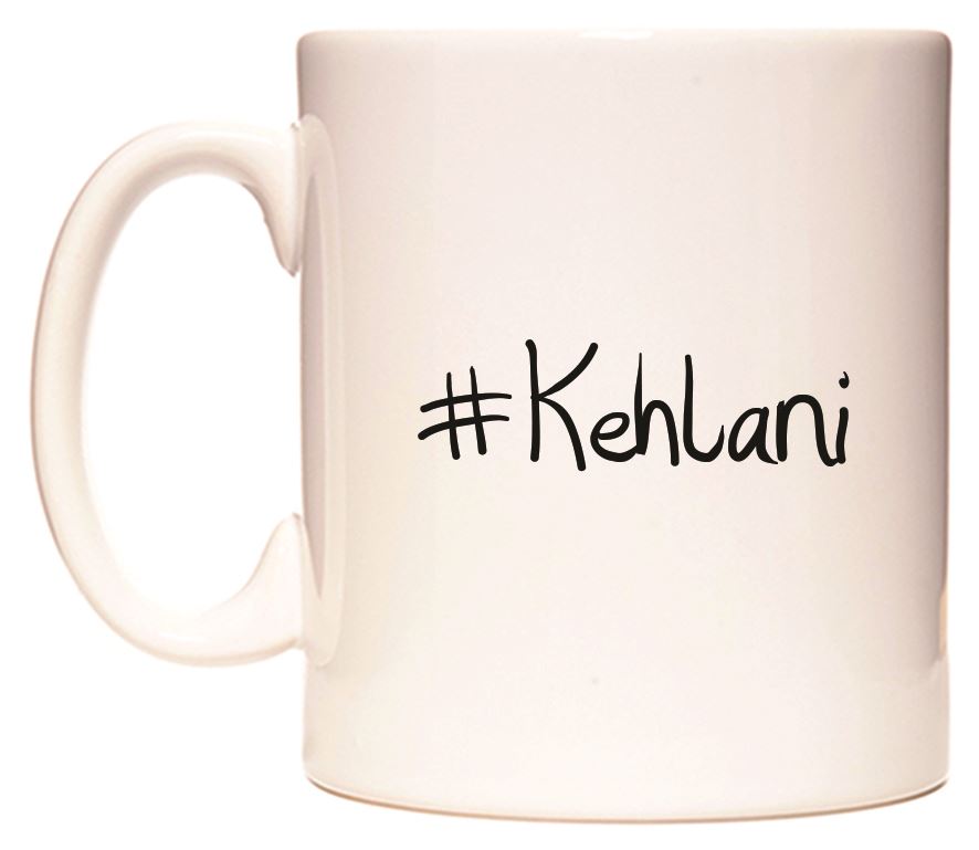 This mug features #Kehlani