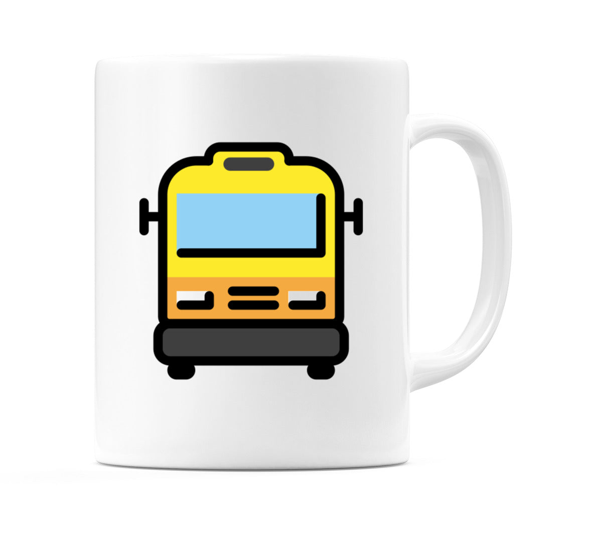 Oncoming Bus Emoji Mug