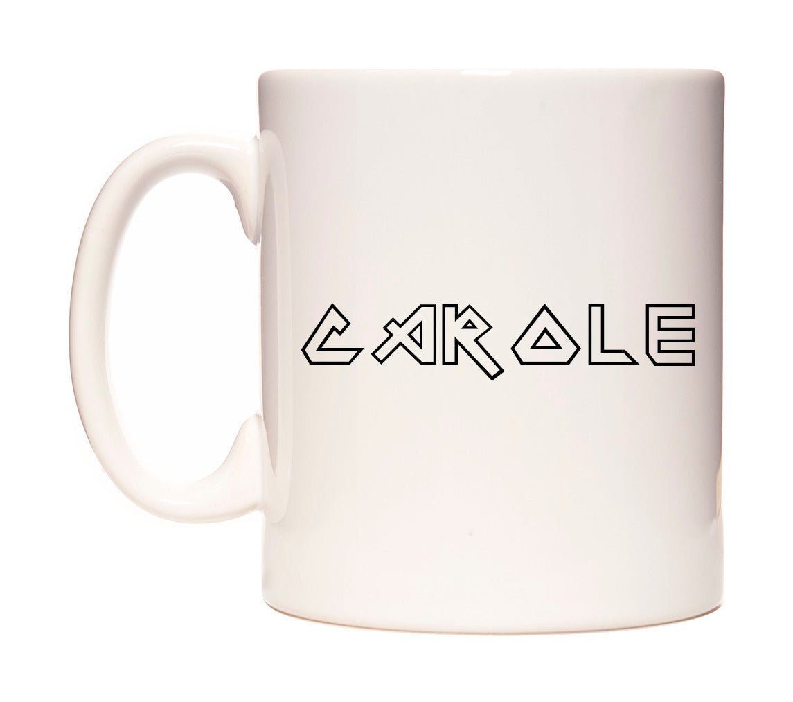 Carole - Iron Maiden Themed Mug