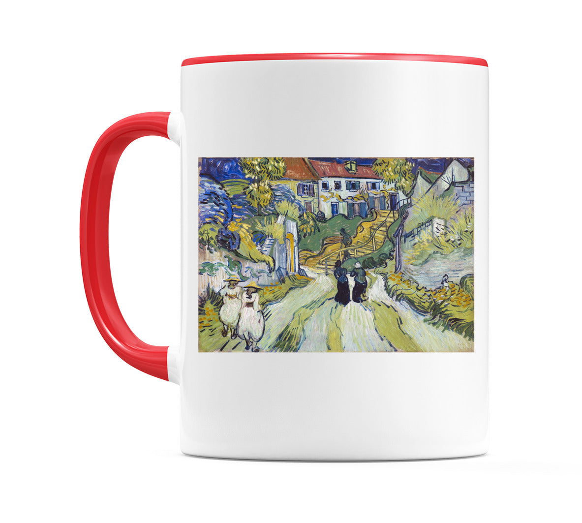 Vincent van Gogh's Stairway at Auvers (1890) Mug