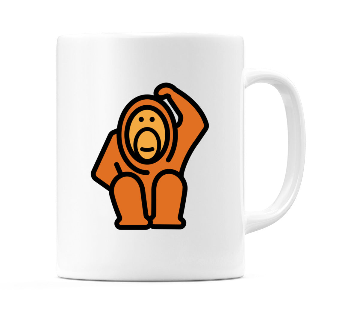 Orangutan Emoji Mug