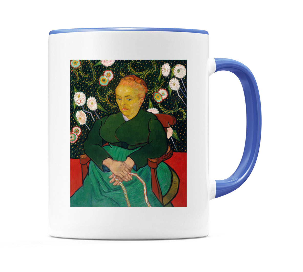 The Berceuse, Woman Rocking a Cradle (1889) Mug