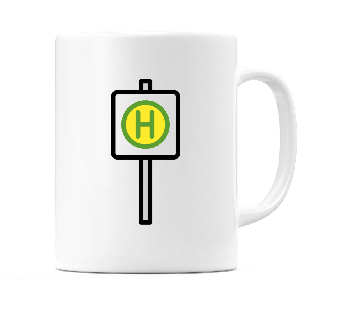 Bus Stop Emoji Mug