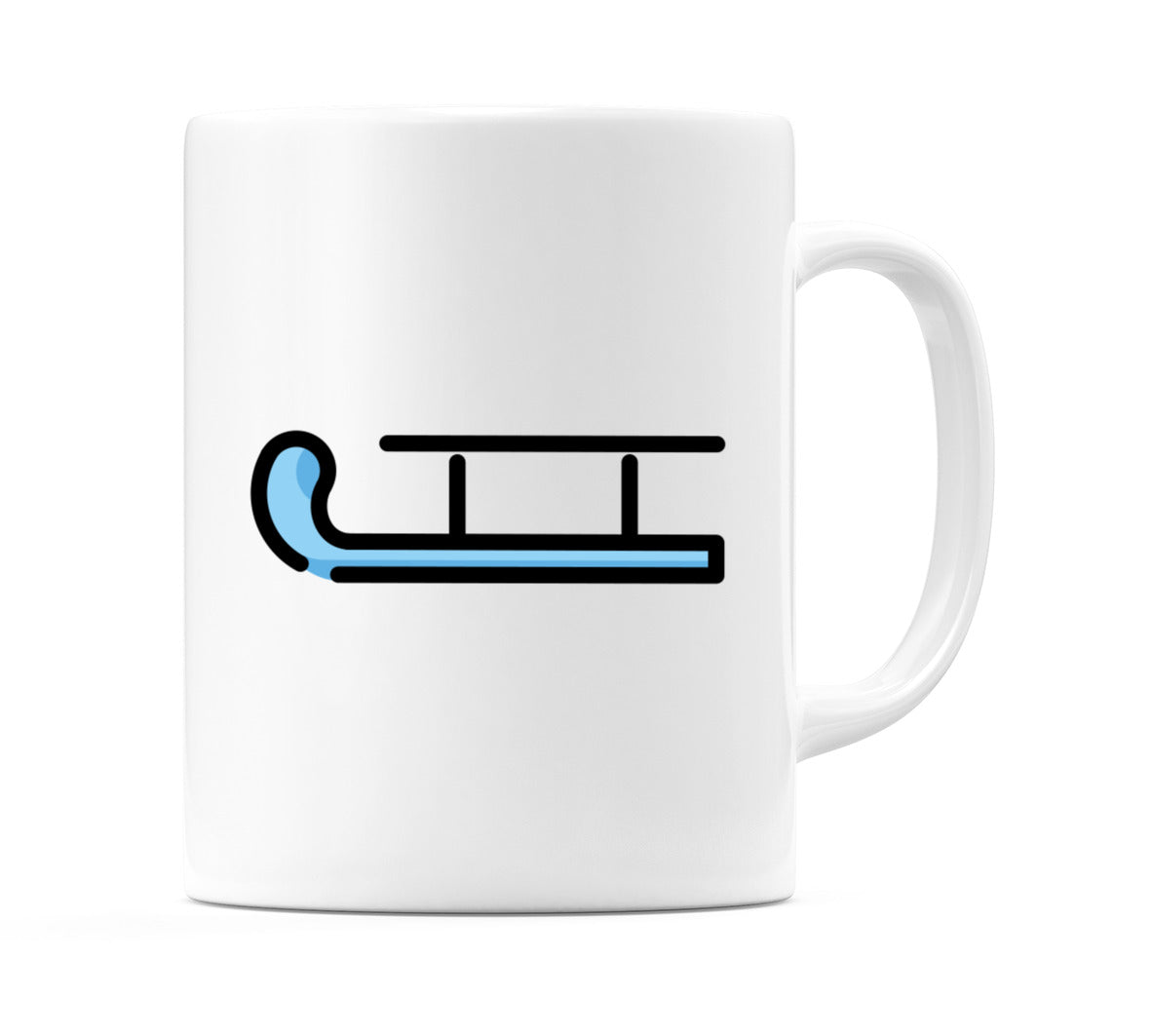 Sled Emoji Mug