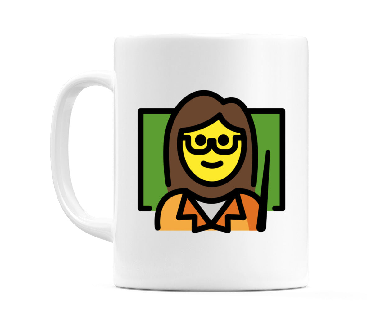 Female Teacher Emoji Mug